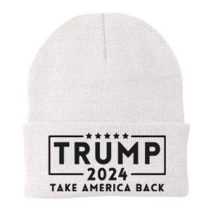 Donald Trump 2024 Take America Back USA United States Knit Cap Winter Beanie