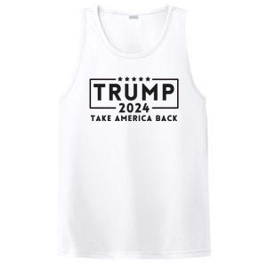 Donald Trump 2024 Take America Back USA United States PosiCharge Competitor Tank