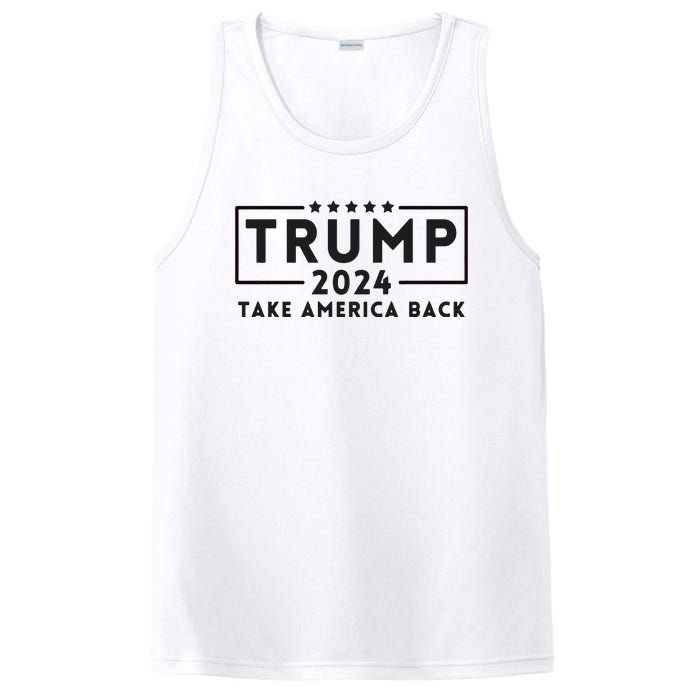 Donald Trump 2024 Take America Back USA United States PosiCharge Competitor Tank