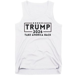 Donald Trump 2024 Take America Back USA United States Tank Top