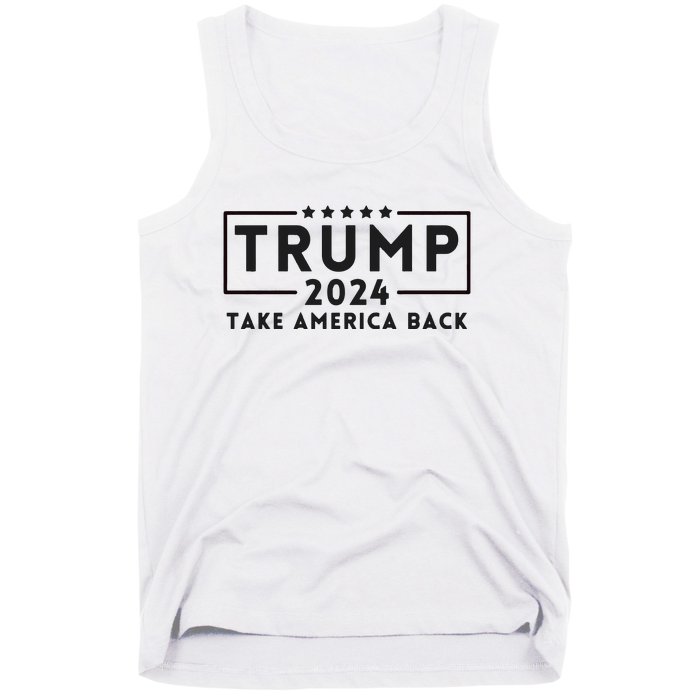 Donald Trump 2024 Take America Back USA United States Tank Top