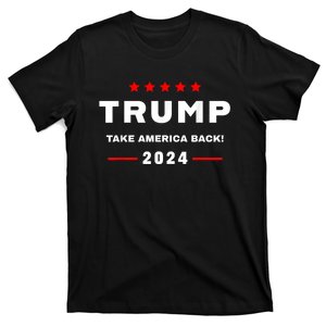 Donald Trump 2024 Take America Back Election 2024 T-Shirt