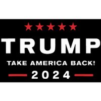 Donald Trump 2024 Take America Back Election The Return Bumper Sticker