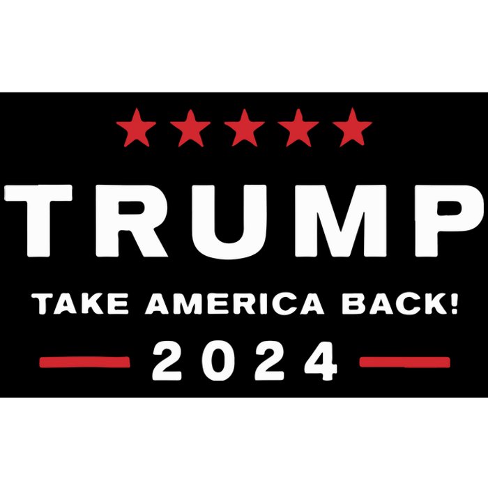 Donald Trump 2024 Take America Back Election The Return Bumper Sticker