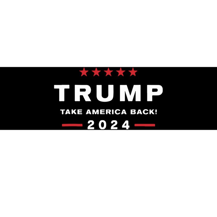 Donald Trump 2024 Take America Back Election The Return Bumper Sticker