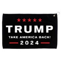 Donald Trump 2024 Take America Back Election The Return Grommeted Golf Towel