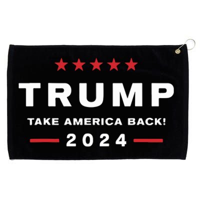 Donald Trump 2024 Take America Back Election The Return Grommeted Golf Towel