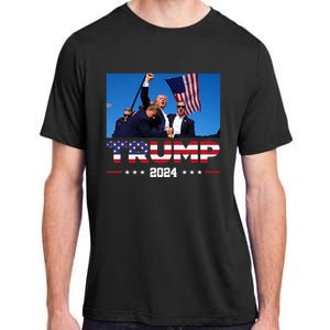 Donald Trump 2024 God Bless You God Bless America Adult ChromaSoft Performance T-Shirt