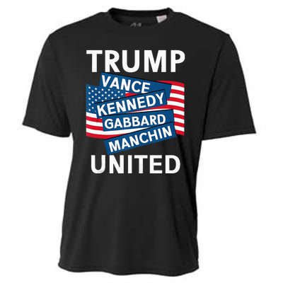 Donald Trump 2024 Joe Manchin Kennedy Gabbard Checkmate Cooling Performance Crew T-Shirt