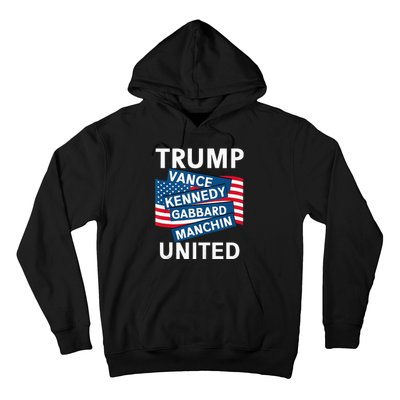 Donald Trump 2024 Joe Manchin Kennedy Gabbard Checkmate Hoodie