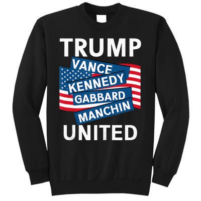 Donald Trump 2024 Joe Manchin Kennedy Gabbard Checkmate Sweatshirt