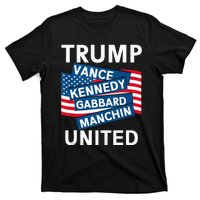 Donald Trump 2024 Joe Manchin Kennedy Gabbard Checkmate T-Shirt