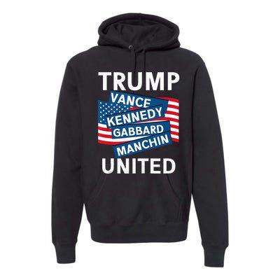 Donald Trump 2024 Joe Manchin Kennedy Gabbard Checkmate Premium Hoodie