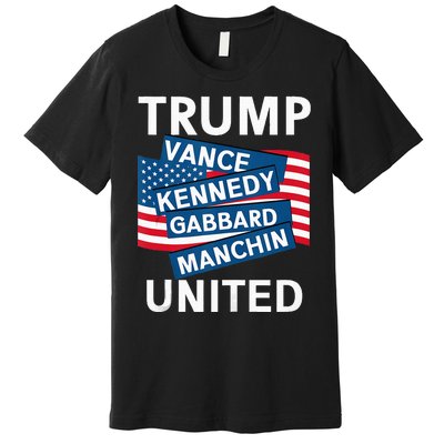 Donald Trump 2024 Joe Manchin Kennedy Gabbard Checkmate Premium T-Shirt