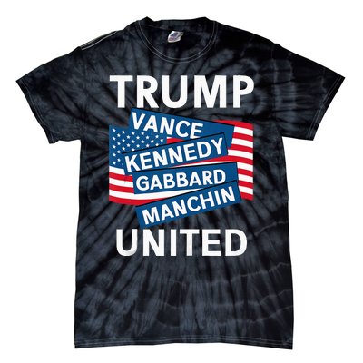 Donald Trump 2024 Joe Manchin Kennedy Gabbard Checkmate Tie-Dye T-Shirt