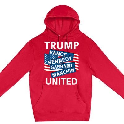 Donald Trump 2024 Joe Manchin Kennedy Gabbard Checkmate Premium Pullover Hoodie