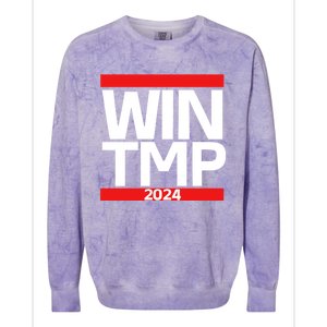 Donald Trump 2024 President Take America Back Meaningful Gift Colorblast Crewneck Sweatshirt