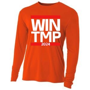 Donald Trump 2024 President Take America Back Meaningful Gift Cooling Performance Long Sleeve Crew