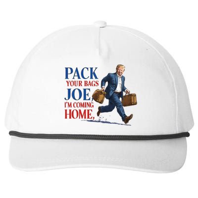 Donald Trump 2024 Sarcastic Patriotic Political Humor Great Gift Snapback Five-Panel Rope Hat