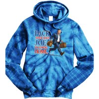 Donald Trump 2024 Sarcastic Patriotic Political Humor Great Gift Tie Dye Hoodie