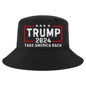 Donald Trump 2024: The Return Take America Back Election Cool Comfort Performance Bucket Hat