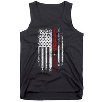 Donald Trump 2024: Patriotic Take America Back With Flag Tank Top