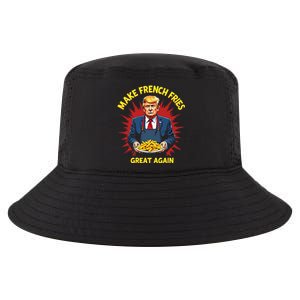 Donald Trump 2024 French Fry Make French Fries Great Again Cool Comfort Performance Bucket Hat