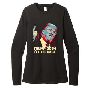 Donald Trump 2024 Take America Back USA United States Womens CVC Long Sleeve Shirt