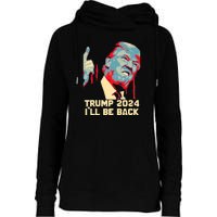 Donald Trump 2024 Take America Back USA United States Womens Funnel Neck Pullover Hood