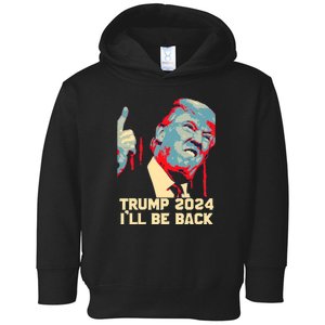 Donald Trump 2024 Take America Back USA United States Toddler Hoodie