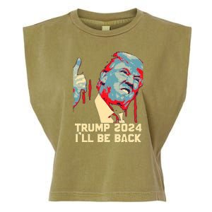 Donald Trump 2024 Take America Back USA United States Garment-Dyed Women's Muscle Tee