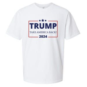 Donald Trump 2024 Take America Back USA United States Sueded Cloud Jersey T-Shirt