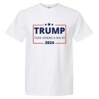 Donald Trump 2024 Take America Back USA United States Garment-Dyed Heavyweight T-Shirt