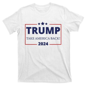 Donald Trump 2024 Take America Back USA United States T-Shirt