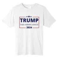 Donald Trump 2024 Take America Back USA United States Tall Fusion ChromaSoft Performance T-Shirt