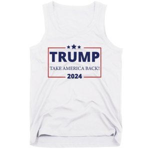 Donald Trump 2024 Take America Back USA United States Tank Top