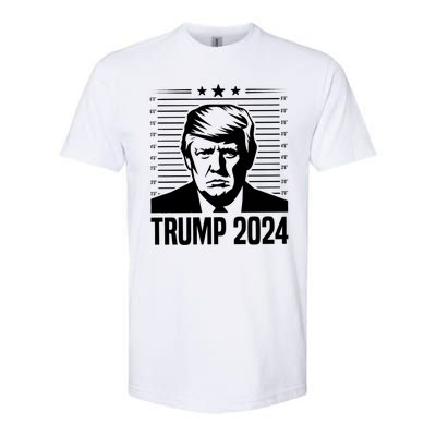 Donald Trump 2024 Mugshot Softstyle® CVC T-Shirt