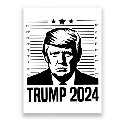 Donald Trump 2024 Mugshot Poster