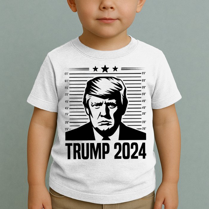 Donald Trump 2024 Mugshot Toddler T-Shirt