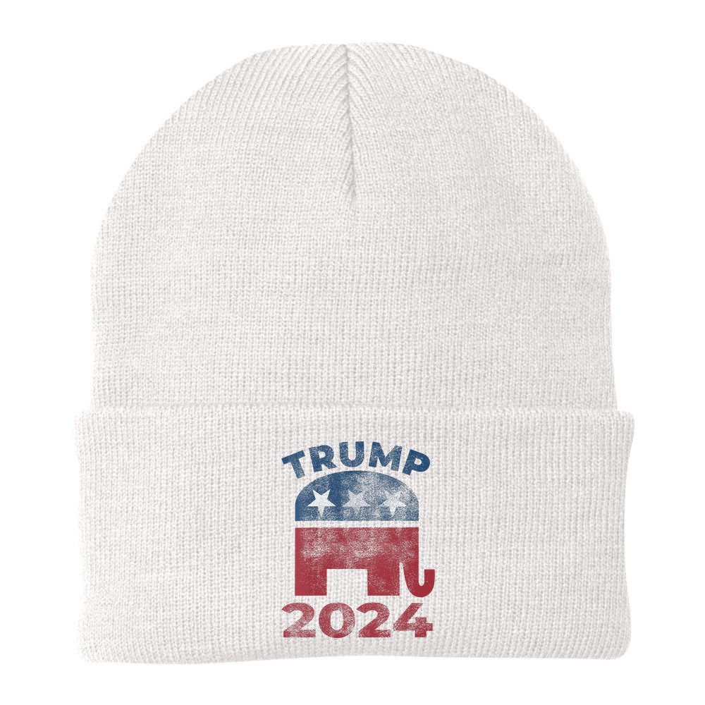 Donald Trump 2024 Vintage Trump 2024 Beanie