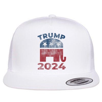 Donald Trump 2024 Vintage Trump 2024 Flatbill Hat