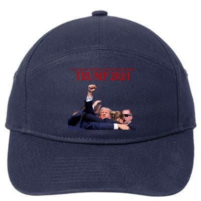 Donald Trump 2024 You CanT Keep A Good Man Down 7-Panel Snapback Hat