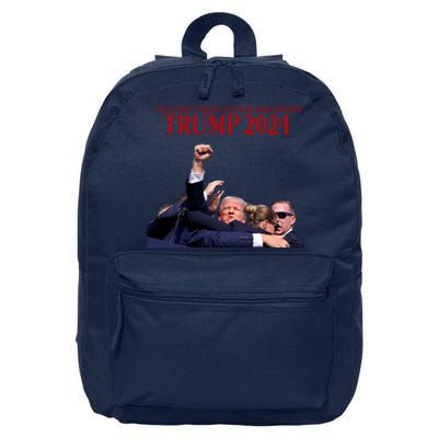 Donald Trump 2024 You CanT Keep A Good Man Down 16 in Basic Backpack