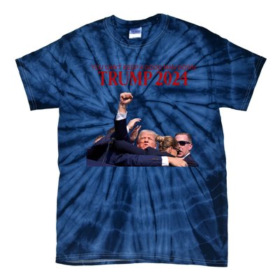 Donald Trump 2024 You CanT Keep A Good Man Down Tie-Dye T-Shirt