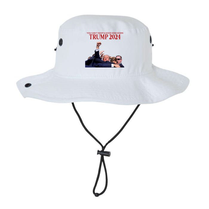 Donald Trump 2024 You CanT Keep A Good Man Down Legacy Cool Fit Booney Bucket Hat