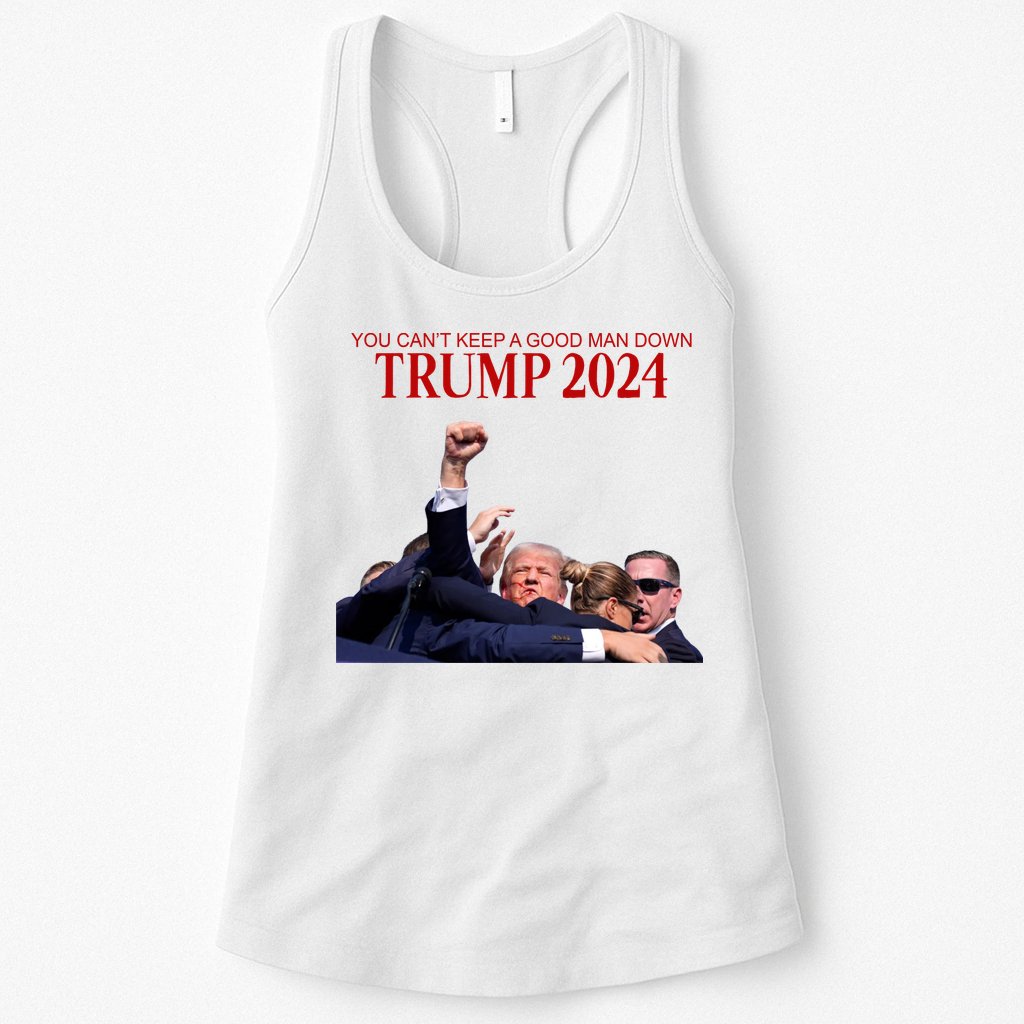 Donald Trump 2024 You CanT Keep A Good Man Down Womens Tank Top