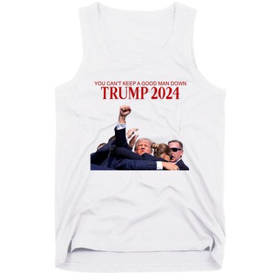 Donald Trump 2024 You CanT Keep A Good Man Down Tank Top