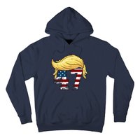 Donald Trump 2024 For President 47th President Trump Hair Hoodie