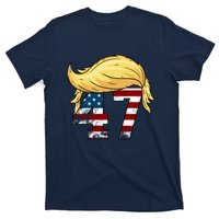 Donald Trump 2024 For President 47th President Trump Hair T-Shirt