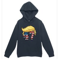 Donald Trump 2024 For President 47th President Trump Hair Urban Pullover Hoodie